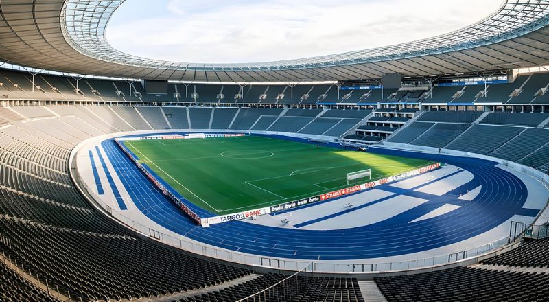 Das Olympiastadion unter der Woche. (Bild: alexman89 / Pixabay)