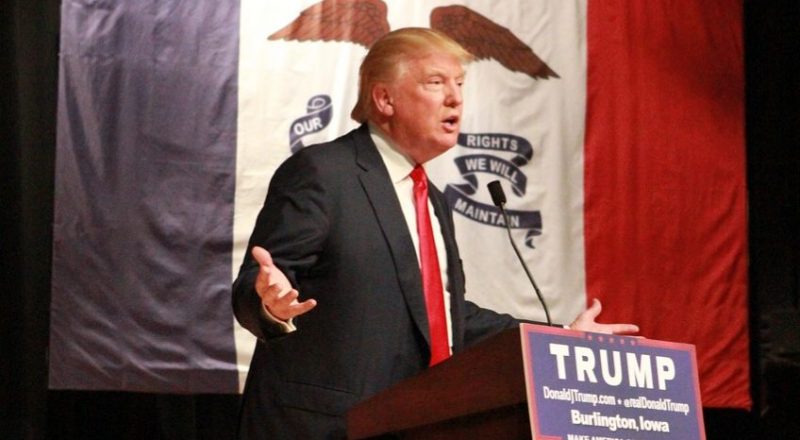 Donald Trump reagiert überrascht auf die Krebserkrankung von Joe Biden. Foto: pixabay/Dave Davidson