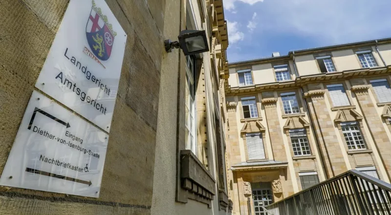 Gebäude des Landgerichts Mainz